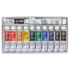 Holbein Duo Aqua Water Soluble Oils - Set of 12, Elite Colors, 20 ml