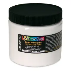 Jacquard Versatex Screen Printing Ink - Super Opaque White, 16 oz jar