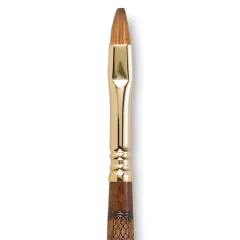 Escoda Reserva Kolinsky-Tajmyr Sable Brush - Bright, Short Handle, Size 8