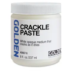 Golden Crackle Paste - 8 oz jar