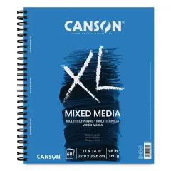 Canson XL Mixed Media Pad - 11" x 14", Portrait, 60 Sheets