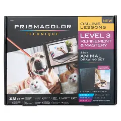 Prismacolor Technique Animal Drawing Set - Level 3, Refinement and Mastery