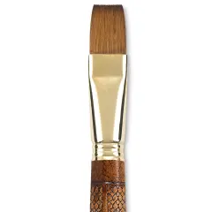 Escoda Reserva Kolinsky-Tajmyr Sable Brush - Bright, Short Handle, Size 18