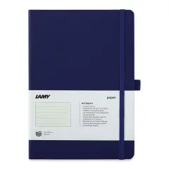 Lamy Softcover Notebook - Blue, Dot-Grid-Rule, 8-1/4" x 5-3/4"
