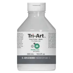 Tri-Art Acrylic Final Finish - Matte, 500 ml, Bottle