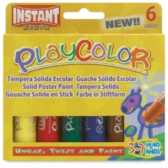 Playcolor - Standard Colors, Set of 6, Standard Size
