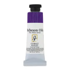 Shiva Signature Artist Oil Color - Cobalt Violet Light, 1.25 oz Tube