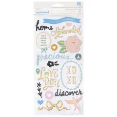 Maggie Holmes Parasol Thickers Stickers 69/Pkg-Splendid Phrase/Puffy