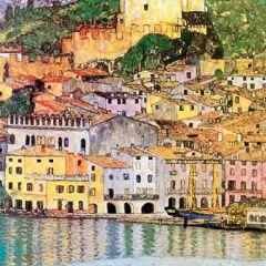 Malcesine On Lake Garda 1913 Poster Print byGustav Klimt - Item # VARPDX373359