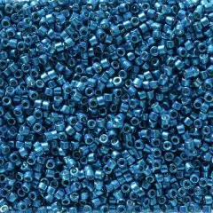 Miyuki Delica Bead 11/0, DB2514, Duracoat Galvanized Dark Capri Blue
