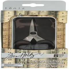 Tim Holtz 5" Haberdashery Snip Sewing Scissors, Professional Grade All Purpose Scissors for Cutting Fabric, Crafting and Sewing