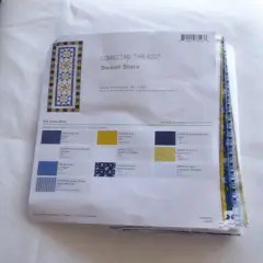 Sweet Stars Runner16 x 44 by Thrilled to Pieces, all cotton fabric. Sold as...