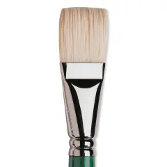 Winsor & Newton Winton Hog Bristle Brush - Bright, Long Handle, Size 14