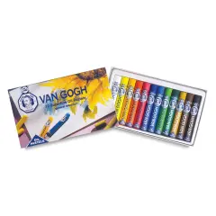 Van Gogh Oil Pastel Set - Assorted Colors, Set of 12