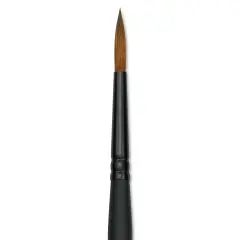 Rapha&euml;l Stradivarius Synthetic Kolinsky Sable Brush - Round, Size 4, Short Handle