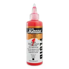 Matisse Fluid Acrylic - Cadmium Red Medium, 135 ml