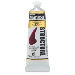 Matisse Structure Paint - Australian Red Violet, 75 ml