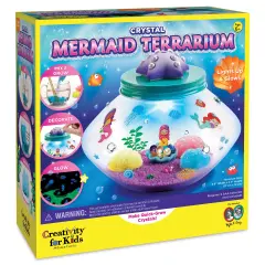 Creativity for Kids Crystal Terrarium Kit - Mermaid