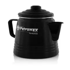 Petromax Tea and Coffee Percolator, Use Indoor/Outdoors for Home Kitchen or Campfire, Enameled Steel Coffee and Tea Pot Brews to your Taste, 5-6 Cup Capacity