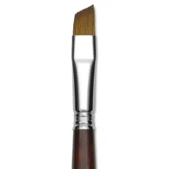 Escoda Prado Tame Synthetic Brush - Angular, Short Handle, Size 14