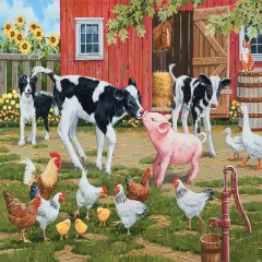 Sunsout Meeting New Friends 300 pc Jigsaw Puzzle 30462