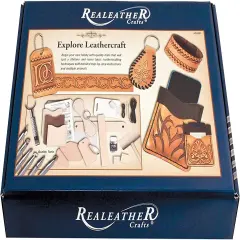 Realeather(R) Crafts Explore Leathercraft Kit