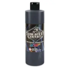Createx Wicked Colors Airbrush Color - 16 oz, Detail Smoke Black