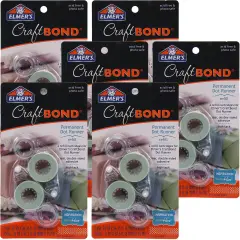 Multipack of 6 - Elmer's CraftBond(R) Permanent Dot Refills 2/Pkg-.31"X315" For Dot Runner E4010