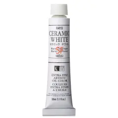 Holbein Artists' Oil Color - Ceramic White, 50 ml tube