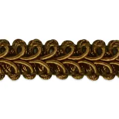 20 yards of Alice Classic Woven BraidTrim | 20 yard cut Cocoa