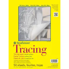 Strathmore Tracing Paper Pad 9"X12"-50 Sheets