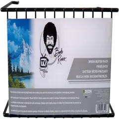 Bob Ross Brush Beater Rack-Black