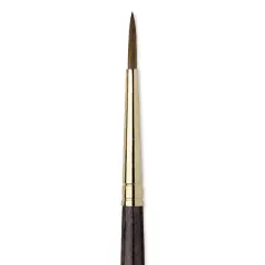 Da Vinci Harbin Kolinsky Brush - Sharp Round, Short Handle, Size 3