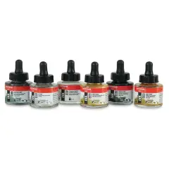 Amsterdam Acrylic Ink - Lettering, Set of 6