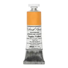 Michael Harding Artists Oil Color - Naples Yellow, 40 ml tube