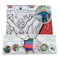 Great Pretenders Colour-a-Costume - Spider Hero Cape