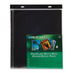 Itoya PolyGlass Refill Page Pack - 14" x 17", Portrait, Pkg of 10
