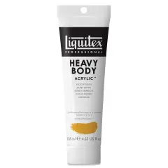 Liquitex Heavy Body Artist Acrylics - Yellow Oxide, 4.65 oz Tube
