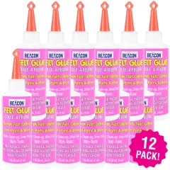 Multipack of 12 - Felt Glue-4oz