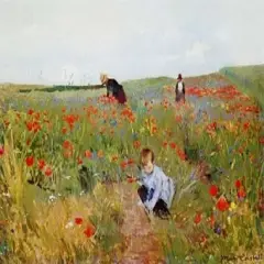 Poppies In A Field 1880 Poster Print byMary Cassatt - Item # VARPDX372689