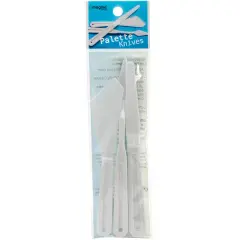 Plastic Palette Knives-3/Pkg