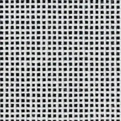 Zweigart Deluxe Mono Orange Line Needlepoint Canvas, 14 Mesh, White 40" X 54" Multicolor