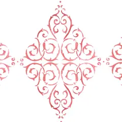 Large French Medallion Wall Stencil | 3474 by Designer Stencils | Reusable Art Craft Stencils for Painting on Walls, Canvas, Wood |