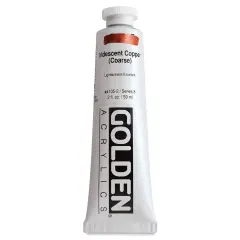 Golden Heavy Body Artist Acrylics - Iridescent Copper (Coarse), 2 oz Tube