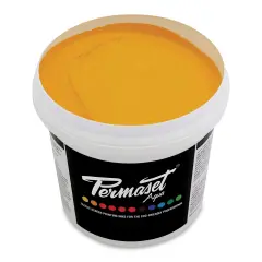Permaset Aqua Fabric Ink - Supercover Yellow Red, Liter