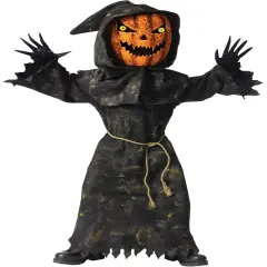 Terror Farm Wicked Bobble Head Pumpkin Creature Boy's Costume