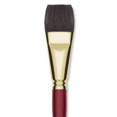 Blick Master Synthetic Squirrel Brush - Flat Wash, Size 1"