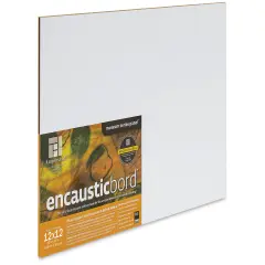 Ampersand Encausticbord - 12" x 12" x 1/4", Flat