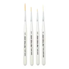 Silver Brush Ultra-Mini Brush Set - Detail Brushes, Set of 4