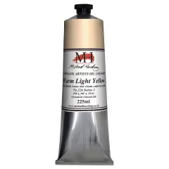 Michael Harding Artists Oil Color &ndash; Warm Light Yellow, 225 ml tube